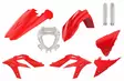 Polisport Full kit X-TRAINER (20-22) Red/White Red/White (1) - Moottoripyörän muovisarjat - D400450 - 1