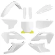Polisport MX Full Plastic Kit TC/FC 23-24 White - Moottoripyörän muovisarjat - D512320 - 1