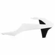 Polisport radiator scoops KTM SX/SXF/XCF (16-18) OEM (17) white ktm/black (5) - Moottoripyörän jäähdyttimen suojat - D345290 - 1