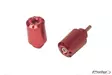 Puig Bar End Aluminum Triumph C/Red - Moottoripyörän ohjaustangot päät - D299910 - 1