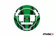 Puig Fuel Cap Cover Radical Bmw 07-13 C/Green - Moottoripyörän tarrasarjat - D299470 - 1