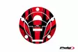 Puig Fuel Cap Cover Radical Ducati C/Red - Moottoripyörän tarrasarjat - D299480 - 1
