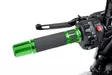 Puig Grips Puig Hi-Tech Racing Alu 123Mm C/Green - Moottoripyörän kahvakumit - D301380 - 1
