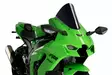 Puig R-Racer Screen Kawasaki Zx-10R/Rr 21' C/Black - Moottoripyörän tuulisuojat - D406920 - 1