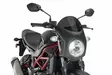 Puig Semifairing Carbon Look Suzuki Sv650 16'- C/Dark S - Moottoripyörän katteet & tuulenohjaimet - D337870 - 1