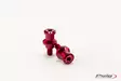 Puig Spools Hi-Tech Parts Dim.10 Ktm C/Red - Moottoripyörän kaatumatapit - D337900 - 1