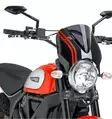 Puig Windshield Retrovision Scrambler 15-17 Black/Ds - Moottoripyörän tuulisuojat - D301080 - 1