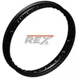 REX WHEELS Rim Front 21-1,60 YZ+F CR+F KTM HVA GG BETA Black - Moottoripyörän täydelliset vanteet - D508020 - 1