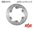 Sbs Jarrulevy Standard - Moottoripyörän jarrulevyt - D241790 - 1