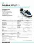 SEA-DOO 25 FISHPRO SPORT 170 iDF WHITE/ GULFSTREAM BLUE - Sea-Doo Kalastus 2025 - 138700 - 3