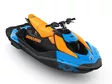 Sea-Doo 26 Spark Trixx 90 for 3 Gulfstream Blue / Orange Crush - Sea-Doo Rec Lite 2026 - 142710 - 1