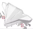 Sno-X Sivukuomun kiinnityskumi Polaris (10kpl) - Moottorikelkan kuomunlukot - D478980 - 2