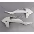 UFO Ilmanohjaimet KTM125-525 SX/SXF 16-18 EXC/EXC-F 17-19 Valkoinen 047 - Moottoripyörän ilmanohjaimet - D219740 - 1