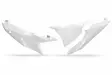 UFO Sivunumerokilvet SX/SX-F 125-450 23-.. EXC/F 24-.. Valkoinen 042 - Moottoripyörän sivupaneelit - D457230 - 1
