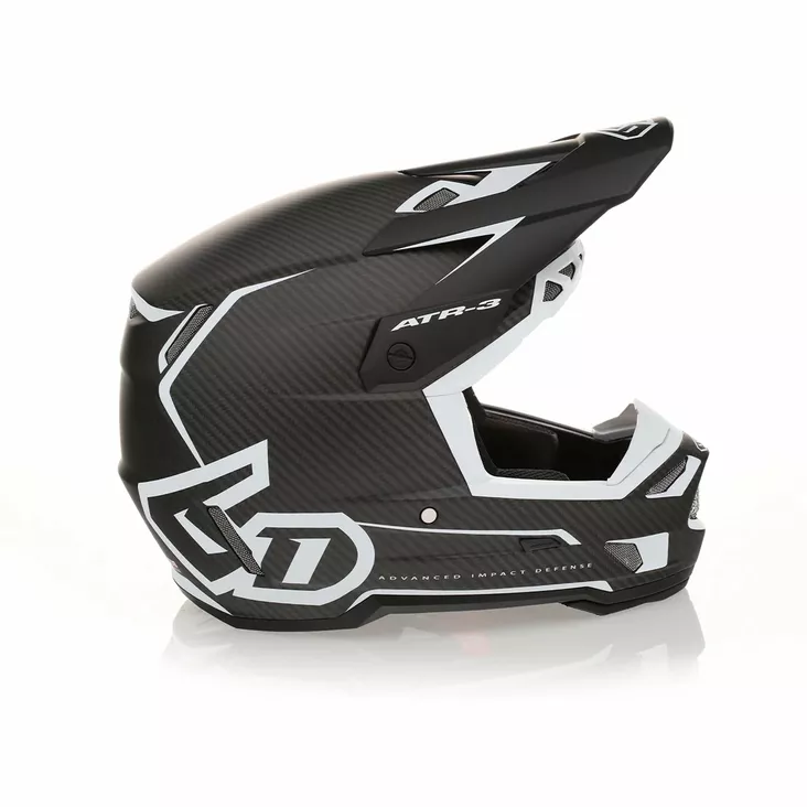 6D Helmet ATR-3 Nova Matte White FIM - Offroad-kypärät - D546990 - 1