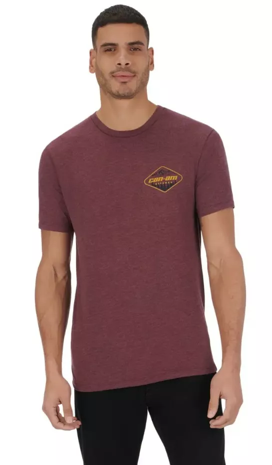 OFF-ROAD T-SHIRT WINE - Can-Am Vapaa-aika - 140670 - 1