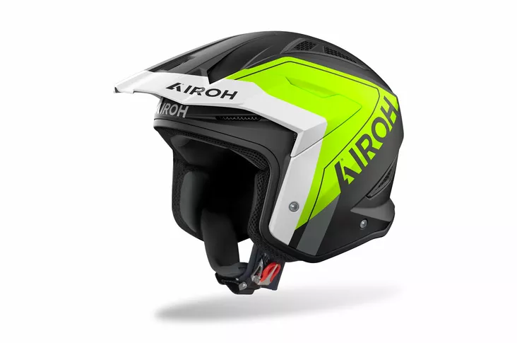 Airoh Kypärä TRR II Hunt Keltainen Matta - Offroad-kypärät - D522630 - 1