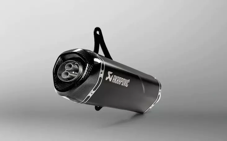 Akrapovic Slip-on Line (SS) GTS125/150/250300/GTV250/300 2005- - Moottoripyörän äänenvaimentimet - D360890 - 1
