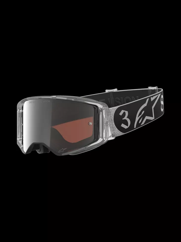 Alpinestars Goggle Supertech LTD DNGR38 XXV SILVER BLACK MIRROR SILVER - Offroad ajolasit - D523190 - 1