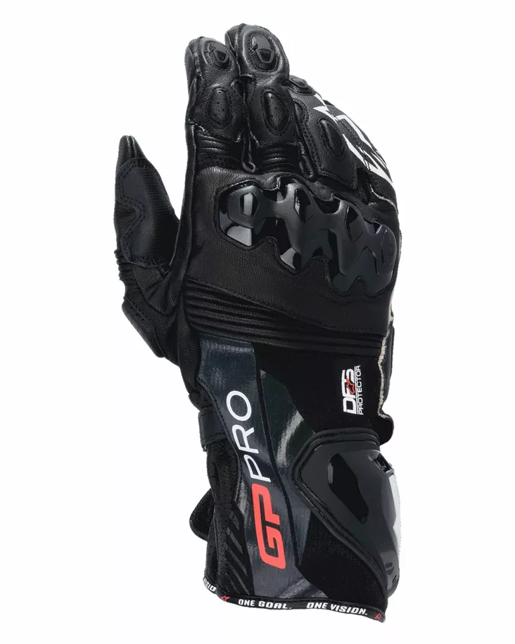 Alpinestars Hanskas GP Pro v4 Musta - Nahkaiset moottoripyörähanskat - D489360 - 1