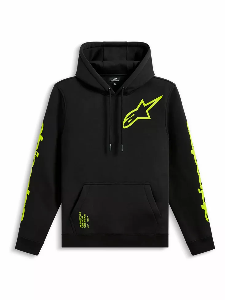Alpinestars Hoodie Triple Black - Hupparit & Fleecet - D520090 - 1