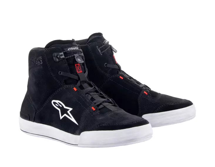 Alpinestars Kenkä Chrome Musta/Harmaa/Punainen - Moottoripyöräkengät - D413490 - 1