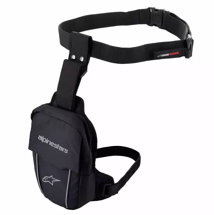 Alpinestars Laukku Thigh Bag Musta - Reput & Laukut - D373780 - 1