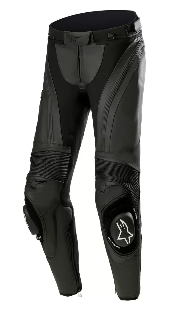 Alpinestars Nahkahousut Naisten Missile v3 Musta/Musta - Nahkaiset moottoripyörähousut - D413430 - 1