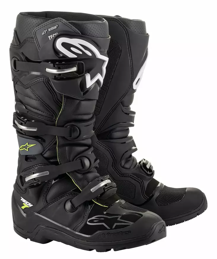 *Alpinestars Saapas Tech 7 Drystar Musta - Offroad ajosaappaat - D278960 - 1