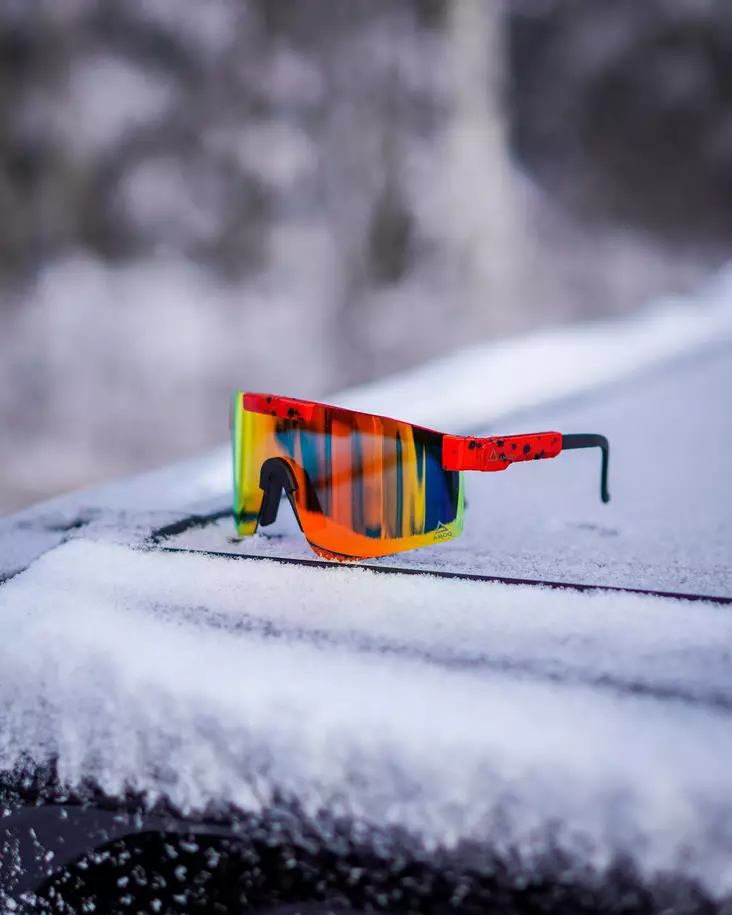 AMOQ Comet Aurinkolasit Punainen Splash - Punainen Peili - Aurinkolasit - D410540 - 1