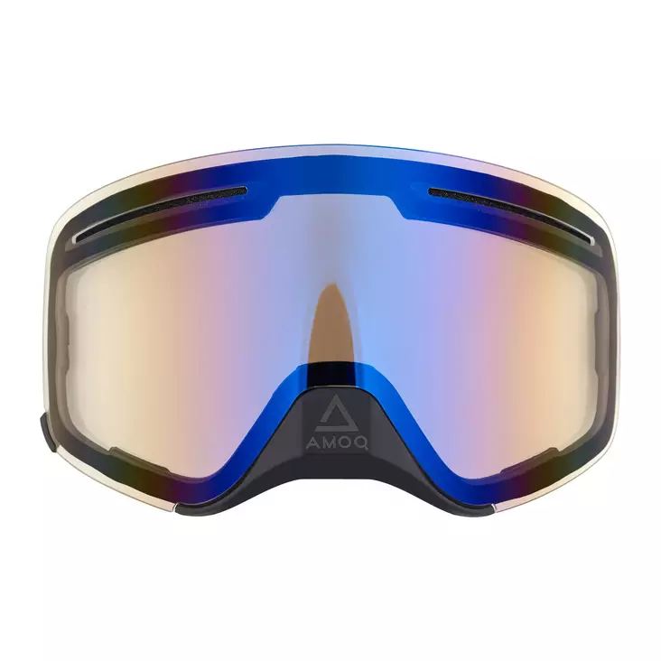 AMOQ Vision Vent+ Tuplalinssi Magnetic (Nenäsuojalla) - Sininen Peili - Kelkkailu ajolasit & linssit - D443550 - 1