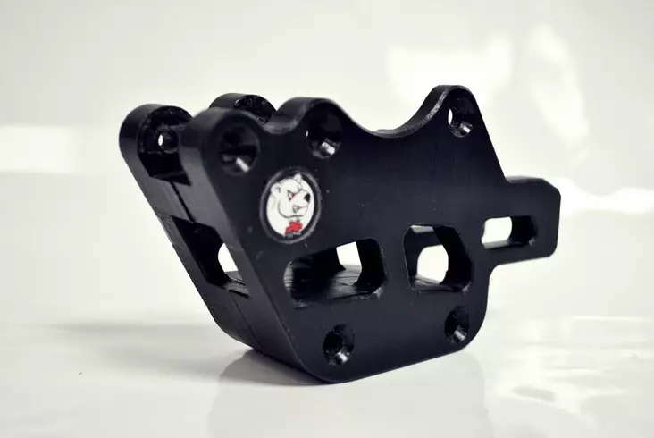 AXP Chain Guide Black Yamaha YZ125/250/YZ250F/450F/WR250/250F/450F - Moottoripyörän ketjurullat ja laaharit - D243610 - 1