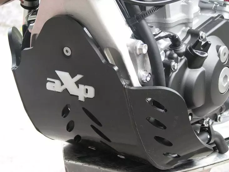 AXP Skid Plate PHD 6mm Black Yamaha YZ450F 06-09 - Moottoripyörän pohjapanssarit - D243720 - 1
