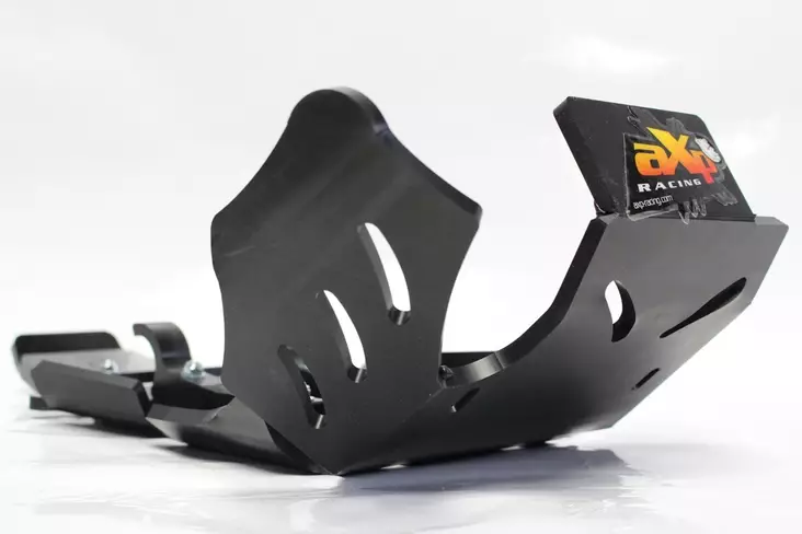 AXP Xtrem HDPE Skid Plate Black Husqvarna TE250-TE300 17- - Moottoripyörän pohjapanssarit - D243640 - 1