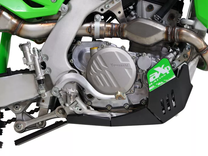 AXP Xtrem HDPE Skid Plate Black Kawasaki KX250/KX250X 25- - Moottoripyörän pohjapanssarit - D522540 - 1