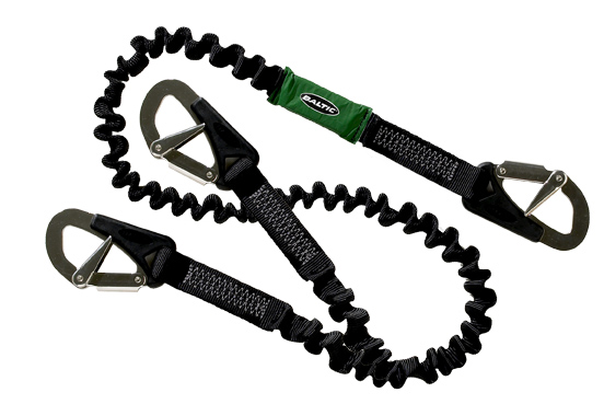 Baltic Elastic joustava turvaköysi kolmella koukulla 2m (OSR) - Veneilijän turvavaljaat & turvaköydet - D188860 - 1