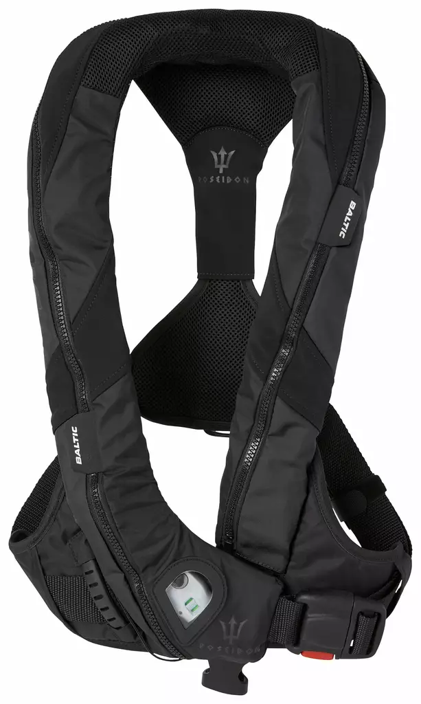 Baltic Poseidon auto ilmatäytteinen pelastusliivi musta 40-120kg - Ilmatäytteiset pelastusliivit - D458790 - 1