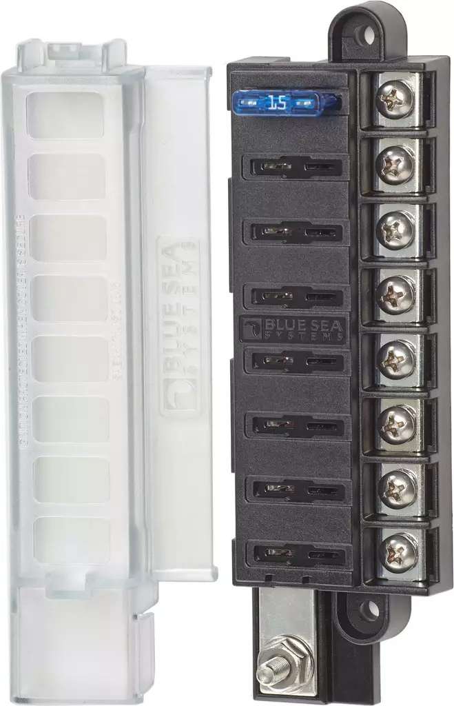Blue Sea ST Blade Compact Fuse Blocks - Veneen Sulake- ja sähköpaneelit - D248750 - 1