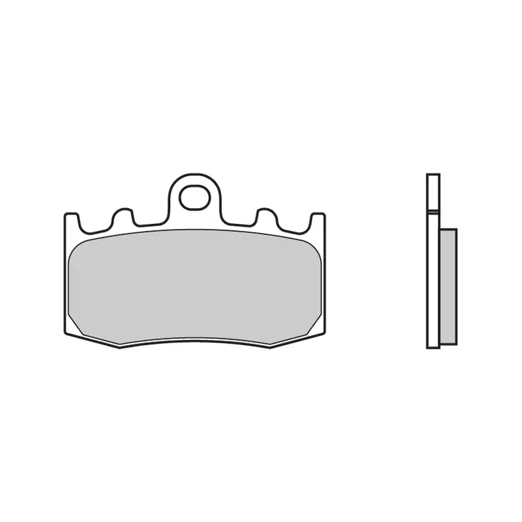 Brembo Jarrupalat Eteen Sintered Road - Moottoripyörän jarrupalat - D83890 - 1