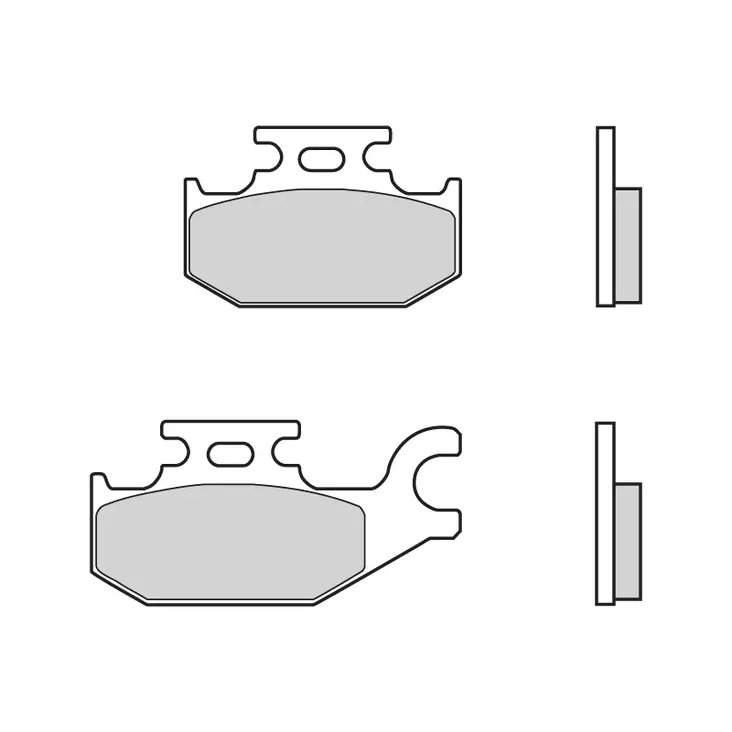 Brembo Jarrupalat Sintered Off-Road - Moottoripyörän jarrupalat - D221310 - 1