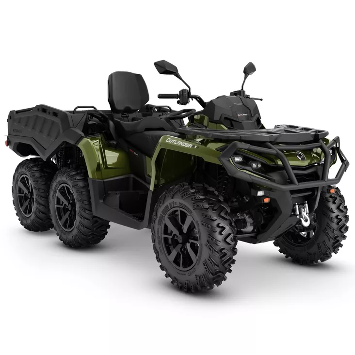 CAN-AM 25 Outlander MAX 6X6 XU+ T - Side Wall 1000 Boreal Green T2b - 60km/h - Can-Am ATV 2025 - 136990 - 1