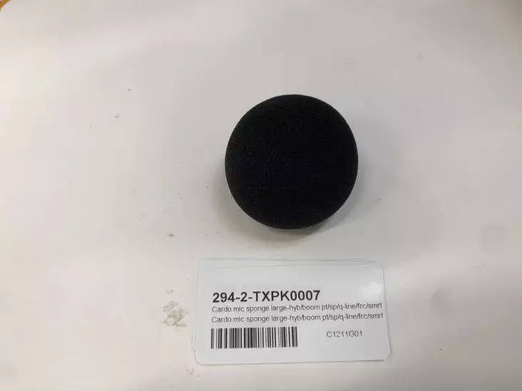 Cardo mic sponge large-hyb/boom pt/sp/q-line/frc/smrth - Lisätarvikkeet, Kypäräpuhelimet - D278600 - 1