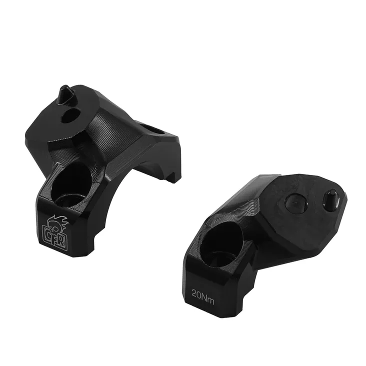 CFR FTP/Knucks V2 Mountain Strap adapter Musta - Moottorikelkan ohjaustangot & tarvikkeet - D524210 - 1