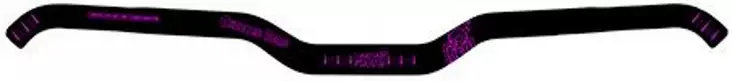 CFR Misfit Ohjaustanko kapea 1/2" 1 1/8 Musta/Vaaleanpunainen - Moottorikelkan ohjaustangot - D485030 - 1