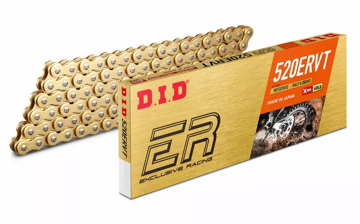 D.I.D 520ERVT G&G Ketju+Jousil. (FJ) (korvaa 520VT2) - Ketjut 520 - D538370 - 1