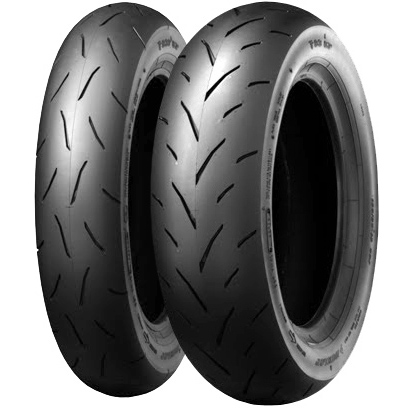 Dunlop TT93 GP 90/90-10 50J TL F/R - Renkaat, Skootteri - D171100 - 1