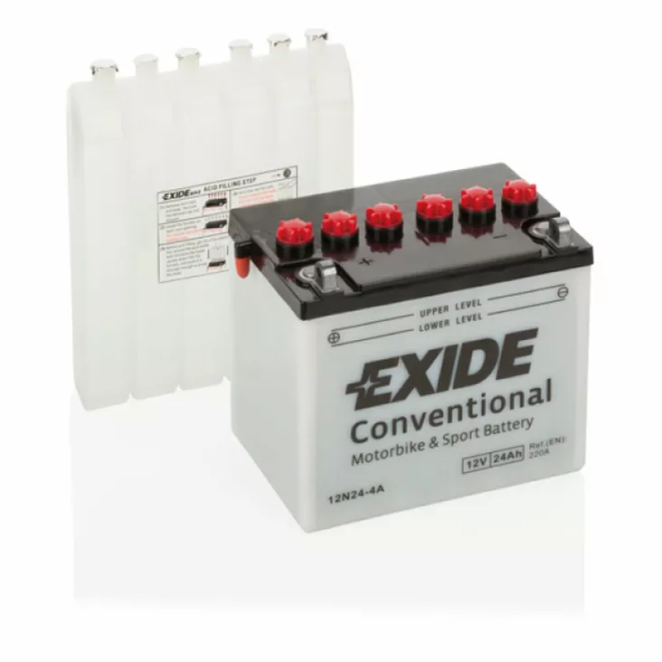 Exide akku 12N24-4A - Akut - D548210 - 1