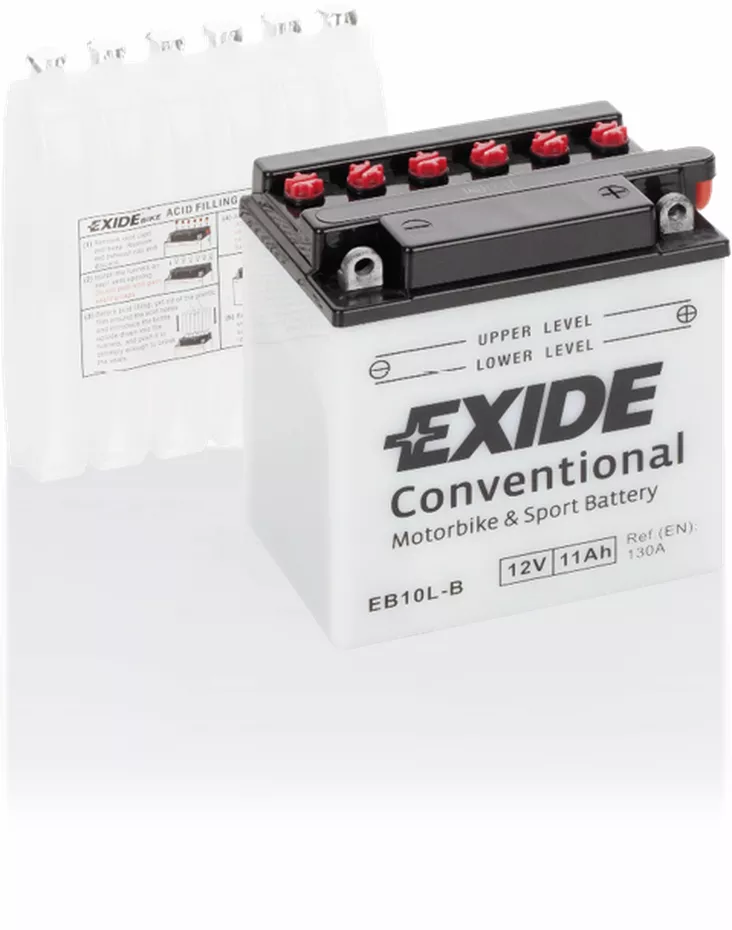 Exide akku EB10L-B - Akut - D548190 - 1