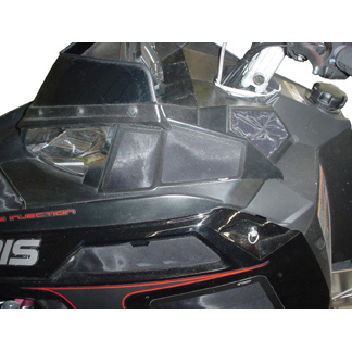 Frogzskin Polaris 600/800 Switchback RMK Rush Headlight Vent Kit 010-14 - Moottorikelkan ilmastointikalvot - D148280 - 1