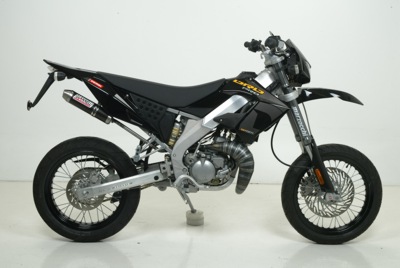 Gianelli Enduro 2T Pakoputki (E-hyv.), Derbi Senda DRD Pro 06- (Oikea puoli) - Mopojen pakoputket - D92210 - 1